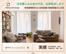 宅建士×保険　住宅購入のお金の不安、全部解決します 【現役保険×住宅営業】マイホーム購入前の必須相談
