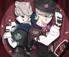 一次創作・二次創作のキャラクターイラストを描きます イメージ1