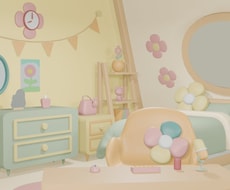 3Dで理想の配信背景を制作します Vtuber・配信者・クリエイター様向け