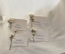 結婚式アイテム製作いたします イメージ1