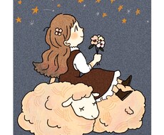 ゆるふわアイコン、似顔絵、挿絵描きます リクエストにそったイラストを描かせていただきます！
