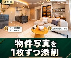 物件写真を建築・不動産撮影の視点で添削します 角度・高さ・光の入れ方まで1枚ずつコメント