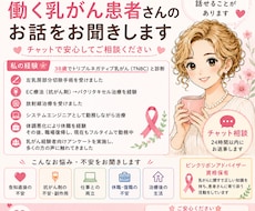 乳がん経験者があなたのお話を聞きます イメージ1