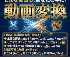 動画を一般的なMP4形式に変換します 動画の形式が合わなくて動画が見れない問題を解決