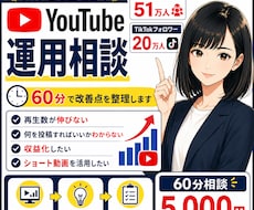 YouTube運用を企画投稿設計改善サポートします YouTube動画12本＋設計伴走｜少数精鋭で長期支援します