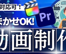 安心のクオリティで動画制作・編集承ります イメージ1
