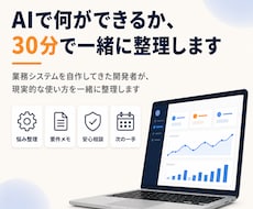 AI活用・業務自動化なんでも相談にのります イメージ1