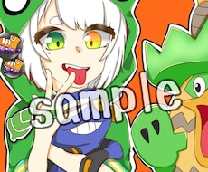 世界に1つ“あなただけ”のアイコンヘッダー描きます イメージ1