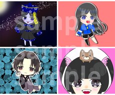 お手頃価格でSNSのオリジナルアイコン描きます イメージ1
