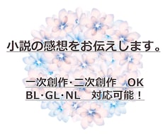 商業経験者がアナタの作品に感想をお送りします イメージ1