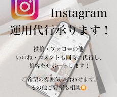 インスタ運用代行承ります インスタの画像作成、いいねまわり　お任せください！