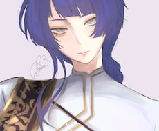 イラストや立ち絵を美しい厚塗りで描きます イメージ1
