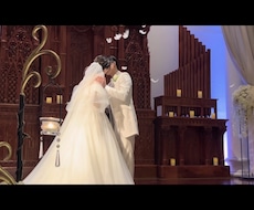 結婚式の思い出movieなどを受け付けています イメージ1