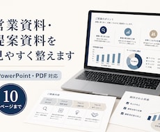 伝わる営業資料・提案資料を作成します イメージ1