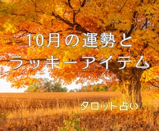 10月の運勢とラッキーアイテム お守り付で占います 仕事、恋愛、健康、お金、家庭運の中からお選びください！