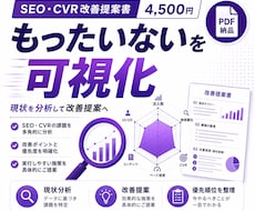 WebサイトのSEO・CVR改善提案書を作成します イメージ1