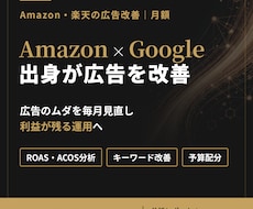 Amazon・Google出身者が広告を改善します イメージ1