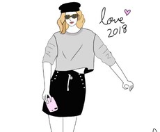 お気に入りの全身をイラストにします イメージ1