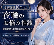 元歌舞伎町No.1が電話でお話聞きます イメージ1