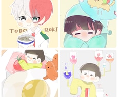 SNS等のアイコン描きます SNSをやってる方、アニメが好きな方などにオススメです