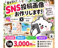 SNSで目を引く投稿画像を制作します イメージ1