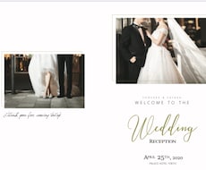 結婚式プロフィールブック・席次表作成します ♡ウェディングでひと味ちがうオリジナリティを出したい方へ！
