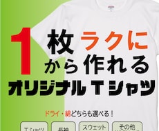 オリジナルTシャツを作成します ご要望にお応えできるようにお客様とのやり取りを心がけています