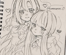 アイコン、1枚絵、修正無制限！？イラストを描きます イメージ1