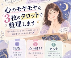 鑑定書付｜恋愛・仕事の悩みに／タロットで整理します イメージ1