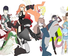 TRPG特化！差分付き立ち絵制作します イメージ1