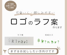 ロゴのラフ案を3000円からご提案します イメージ1