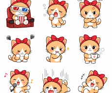 オリジナルLINEスタンプ描きます イメージ1