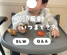 BLW（赤ちゃん主導の離乳食）のアドバイスをします イメージ1
