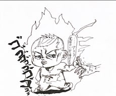 似顔絵をデフォルメして描きます イメージ1