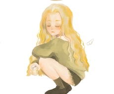 リアルめで優しい女の子のイラストの作成をします