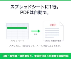 GASで日報・帳票をPDFにして送ります イメージ1