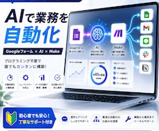 MakeでAPI連携を自動構築します イメージ1