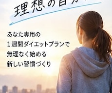 ダイエットが続かない方の習慣づくりをサポートします イメージ1
