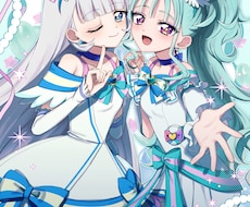 キラキラで可愛いイラストを制作いたします イメージ1