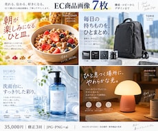 構成・コピー込みでEC商品画像7枚を作ります イメージ1
