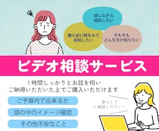 ビデオ相談✴︎チラシ制作の事前ご相談承ります イメージ1