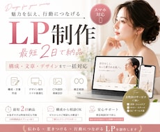 ＬＰを最短２日で制作します イメージ1