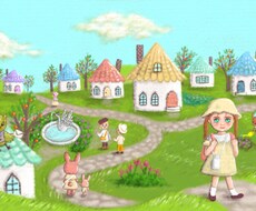 絵本のイラスト描きます あたたかみのある画風で絵本などの挿絵や表紙を描きます