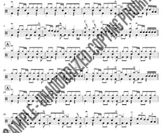 最短当日納品：ドラム楽譜・ドラム音源を作成します 簡単なアレンジ、叩き方のアドバイス等も承ります！