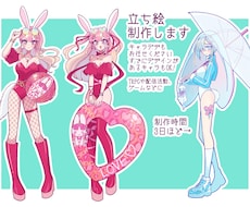 納得いくまで修正OK️⭕️立ち絵制作します イメージ1