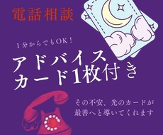 アドバイスカード1枚付きます イメージ1