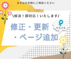 即日★ペライチ修正＆カスタマイズいたします 即日であなたのお悩み解消いたします