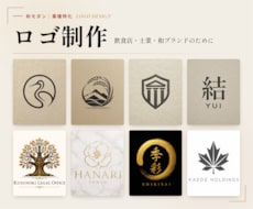 ロゴ作成 和モダンで飲食店・士業の信頼つくります イメージ1