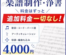 J popのピアノ楽譜を制作します イメージ1
