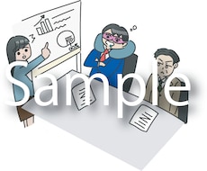 脱力系ヘタウマイラストを作成します イメージ1